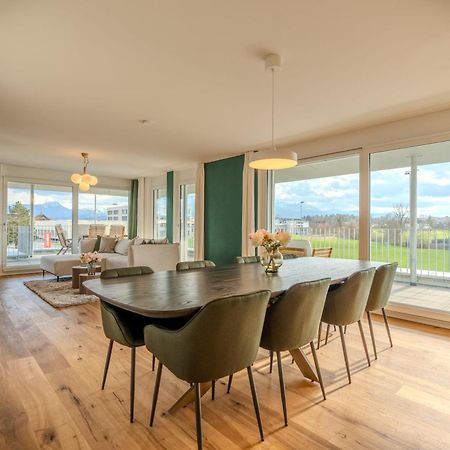 Visionary Hospitality Rothenburg, Lucerne - Premium Apartments With Free Parking, Washer, Kitchen, Terrace, 15' City Eksteriør bilde