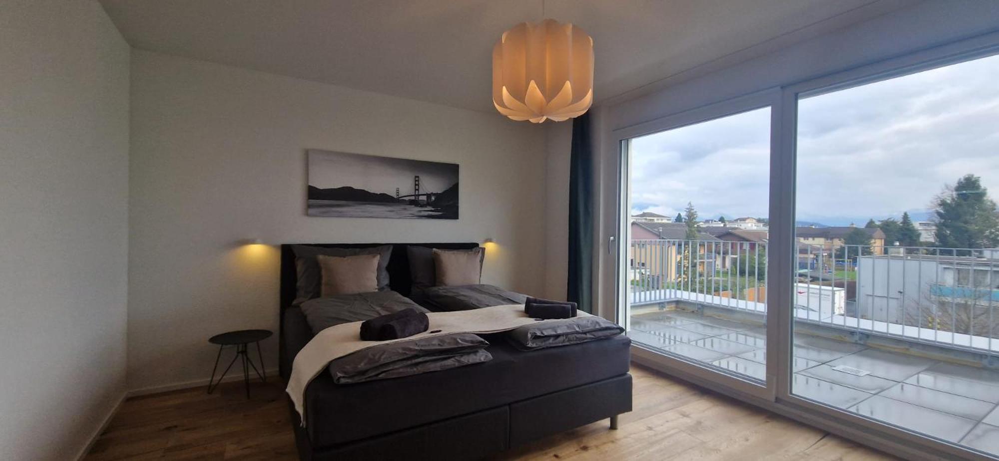 Visionary Hospitality Rothenburg, Lucerne - Premium Apartments With Free Parking, Washer, Kitchen, Terrace, 15' City Eksteriør bilde