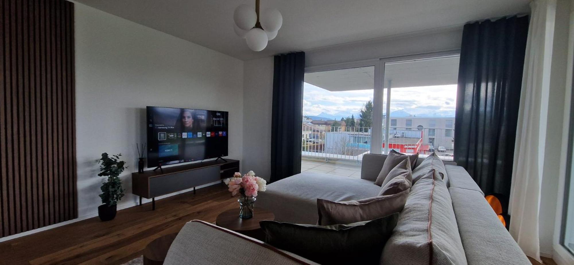 Visionary Hospitality Rothenburg, Lucerne - Premium Apartments With Free Parking, Washer, Kitchen, Terrace, 15' City Eksteriør bilde
