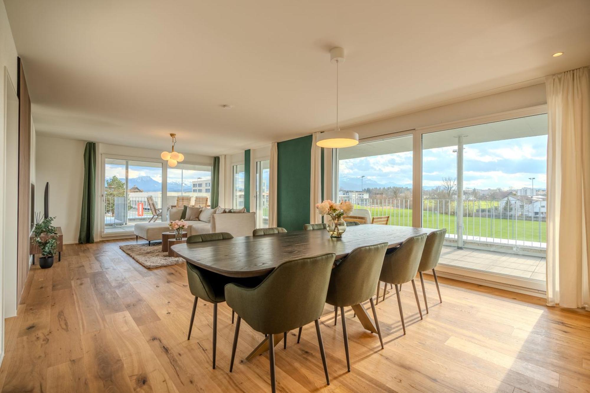 Visionary Hospitality Rothenburg, Lucerne - Premium Apartments With Free Parking, Washer, Kitchen, Terrace, 15' City Eksteriør bilde